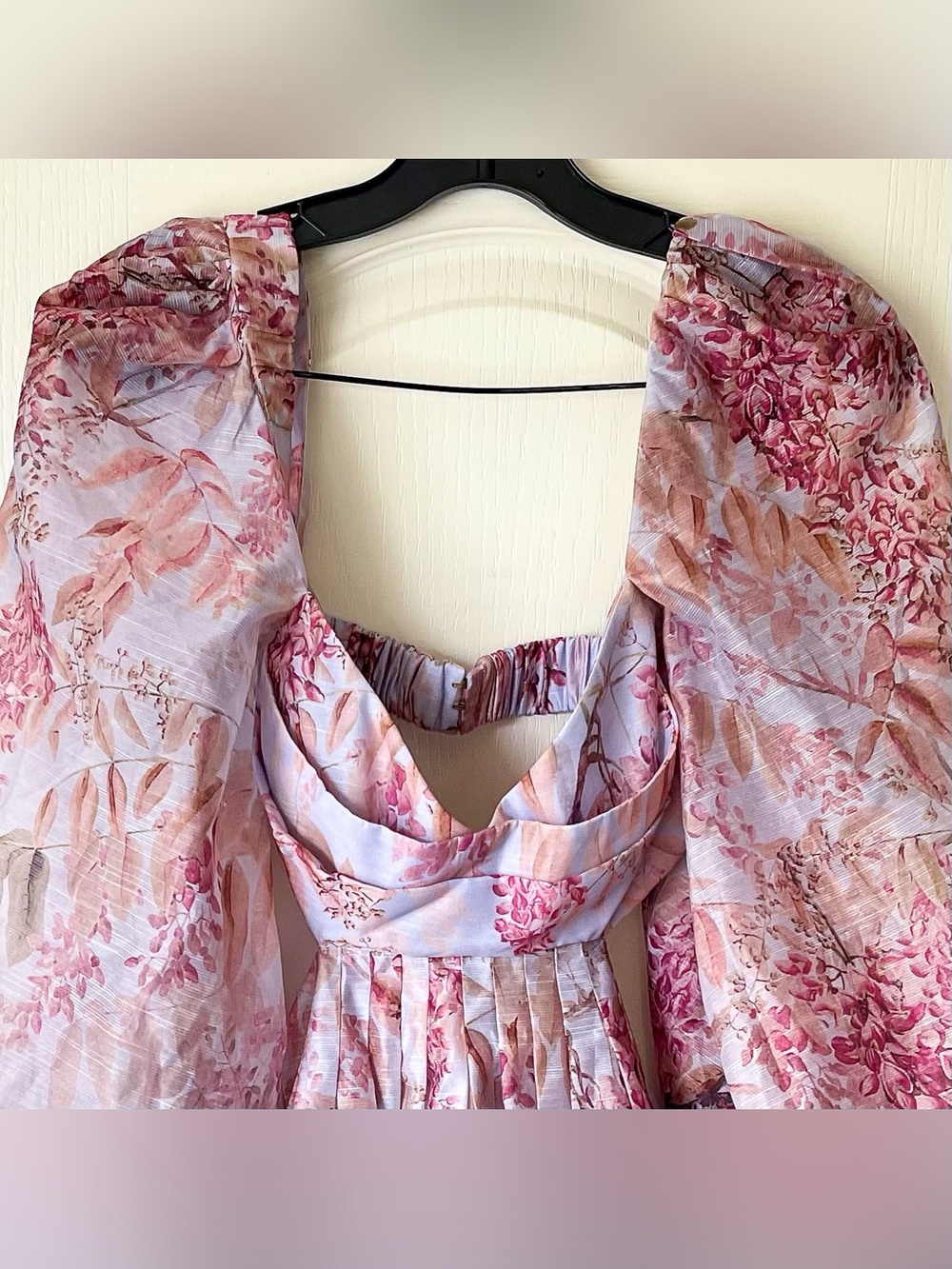 Zimmermann Wild Botanica Bralette Mini Dress Floral 1 EUC - Picture 6 of 16
